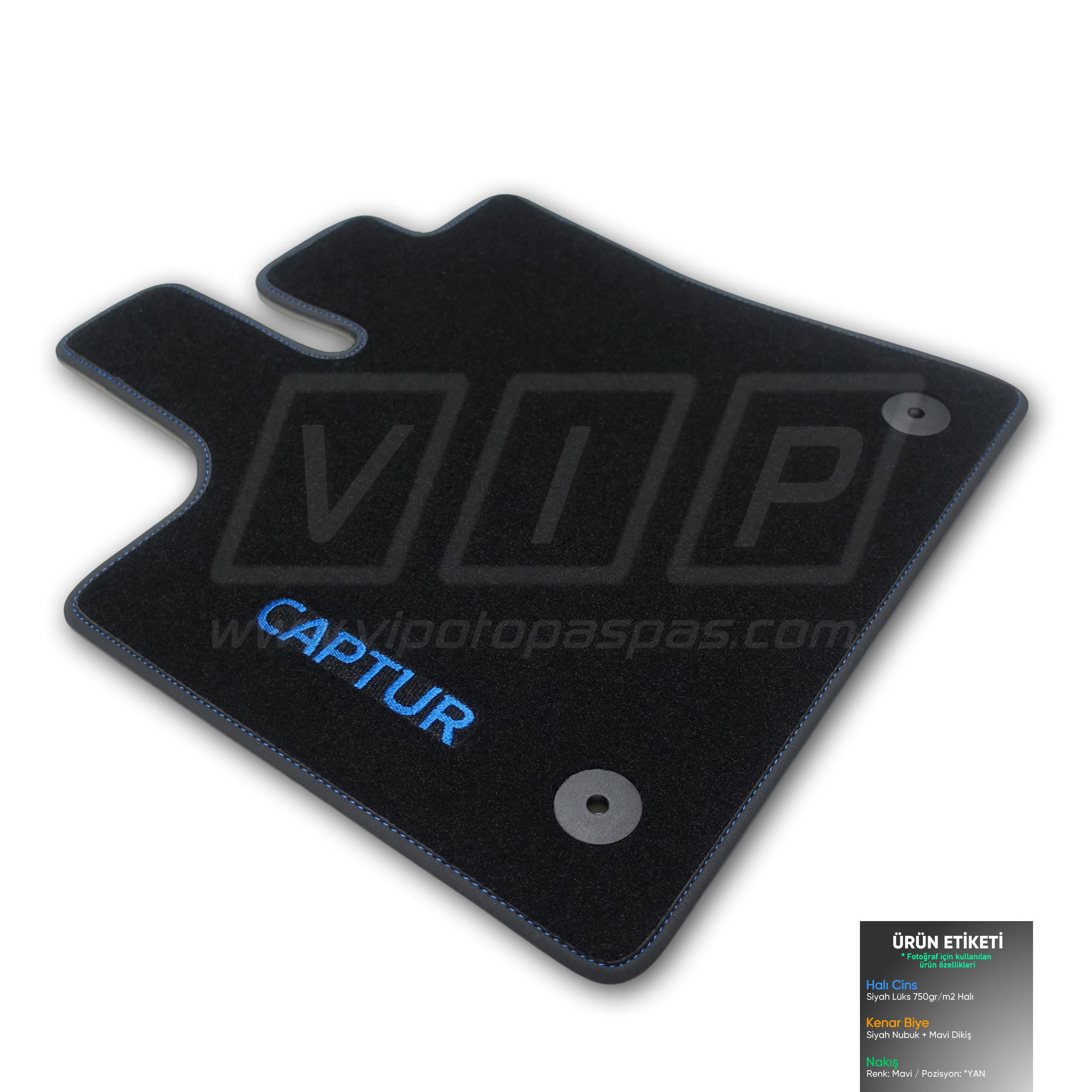 Renault Captur Halı Paspas Takımı 2020 ve Sonrası #CAPTUR